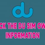 Check the DU Sim owner information