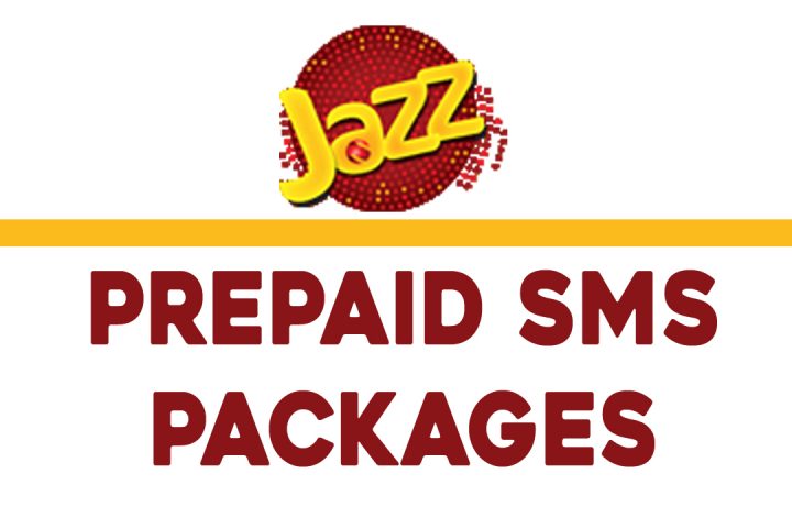 Jazz Prepaid SMS Packages