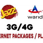 Jazz prepaid internet packages