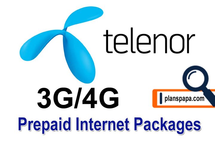 Telenor prepaid internet packages