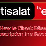 How to Check Etisalat Subscription