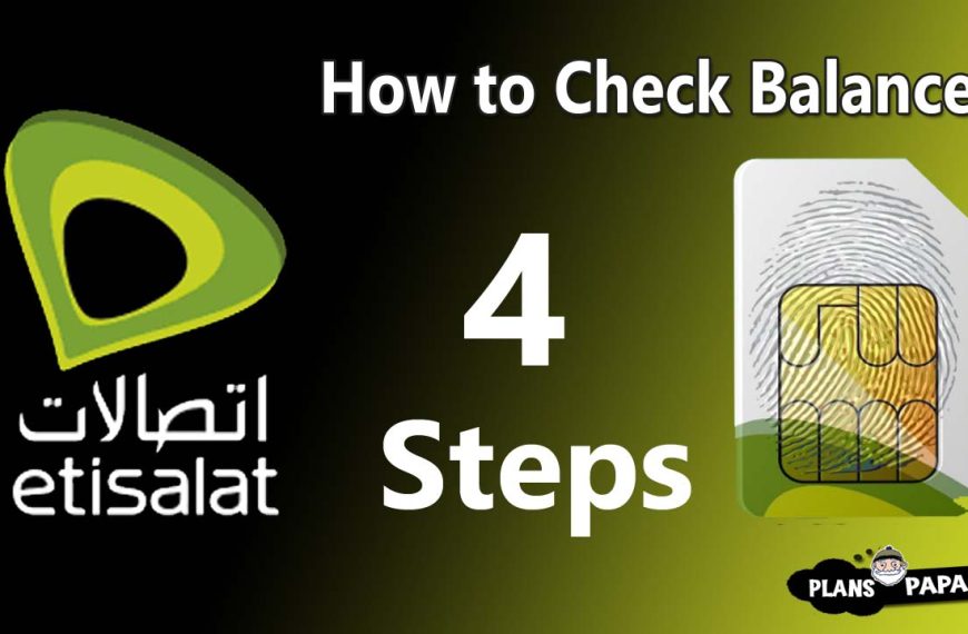 How to Check Balance in Etisalat UAE