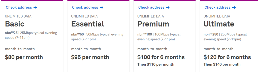 Telstra Home Internet Plans with Unlimited Data